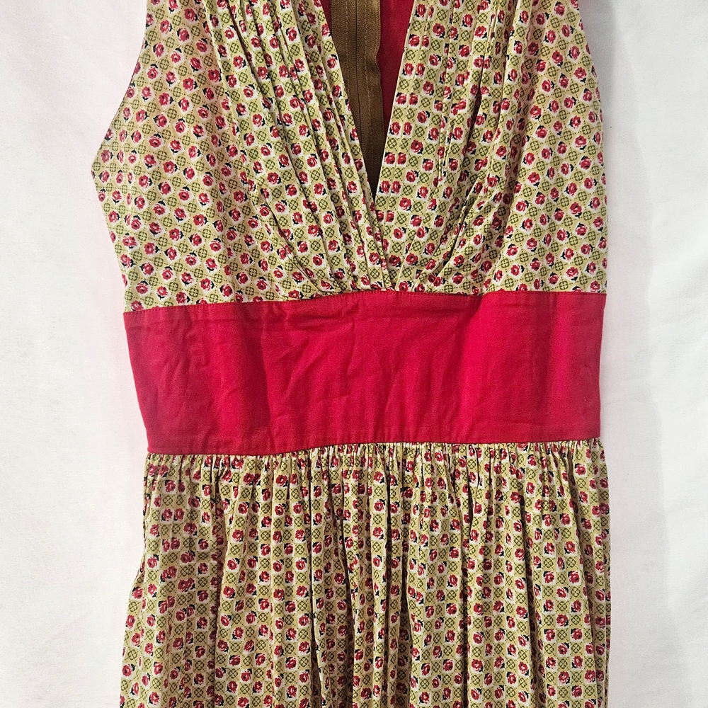 Medium Golightly Vintage Pinup Couture Pinup Girl Clothing Midi Dress EUC